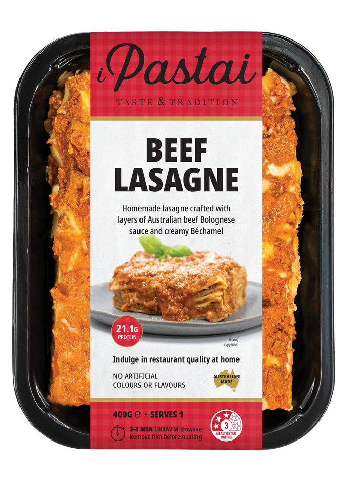 Beef Lasagne  400g