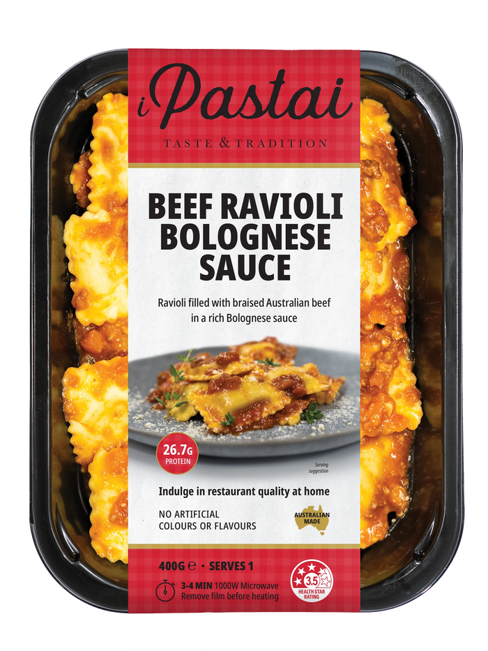 Beef Ravioli Bolognese Sauce  400g
