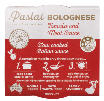 Bolognese Tomato and Meat Sauce 300g