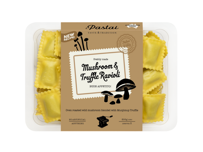 Mushroom & Truffle Ravioli 500g