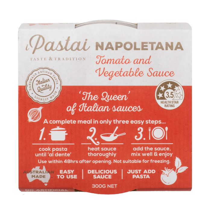 Napoletana Tomato and Vegetable Sauce 300g